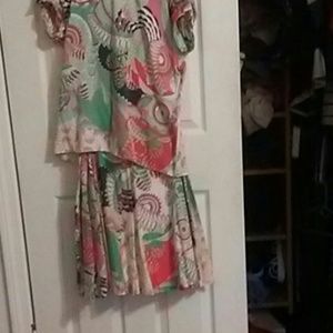 Designer Skirt Set by Eli Tahari Medium